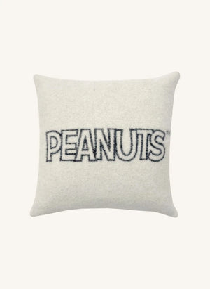 Maison Deux - Peanuts Wollkissenhülle | Schwarz