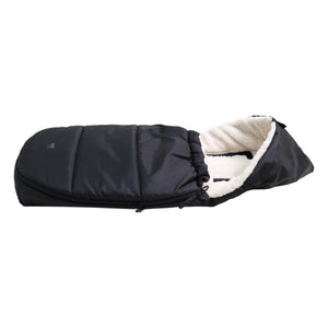 Kaiser - Sherpa Fleece Hoody 2.0 Universeller Fußsack | Schwarz