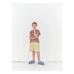 Main Story - Lockere Jogger-Shorts aus Bio-Baumwolle | Heather White
