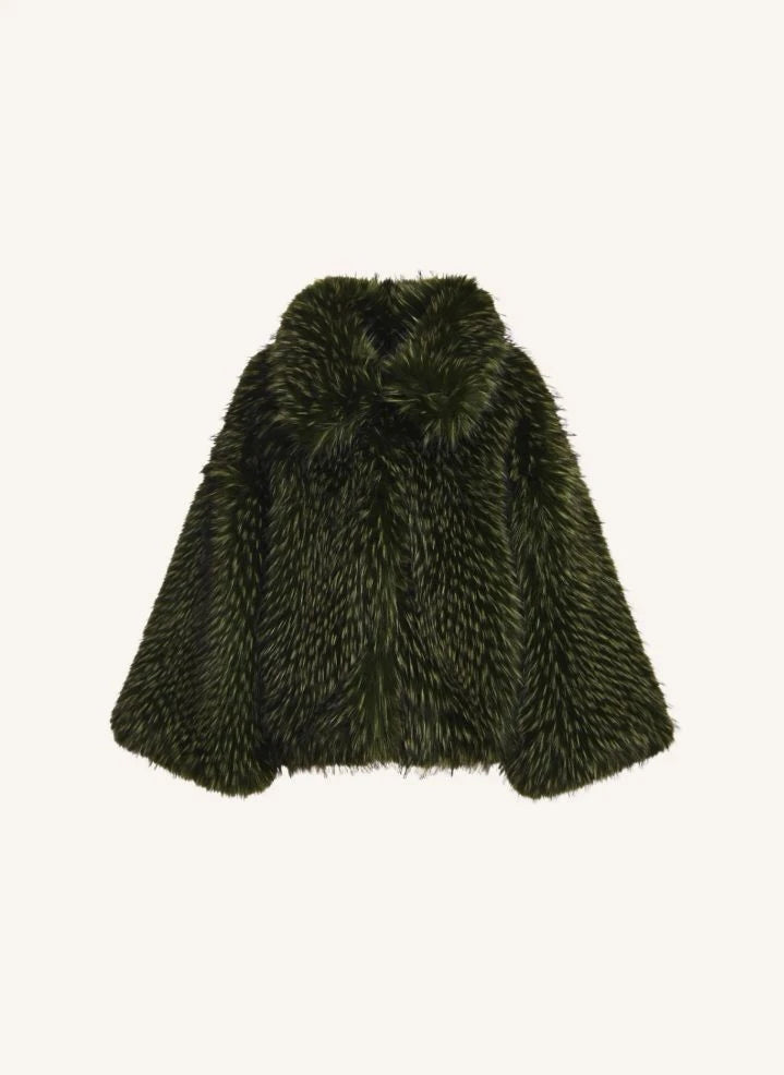 Essentiel Antwerp - Kastanje Mantel | Waldgrün