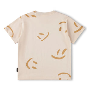 Molo - T-Shirt aus Bio-Baumwolle Riley Smiles | Beige