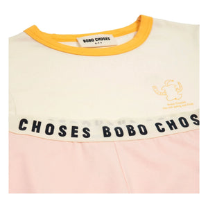Bobo Choses - Grüner Modal- und Bio-Baumwoll-Pyjama | Rosa