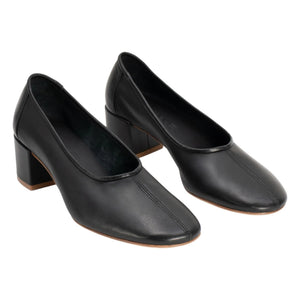 BY FAR - Prudence 45 Leder Ballerinas | Schwarz