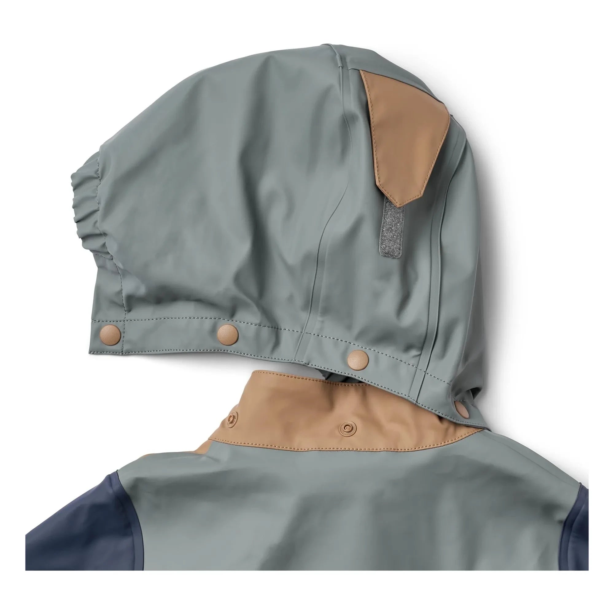 Wheat - Otu Recycelte Faser Wasserdichte Jacke | Graublau
