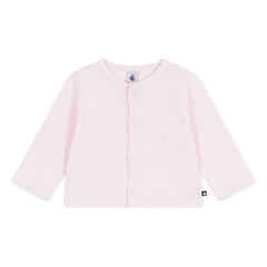 Petit Bateau - Einfache Weste | Blassrosa