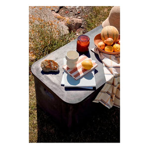 Broste Copenhagen - Fiber Outdoor Aufbewahrungsbank | Carbon
