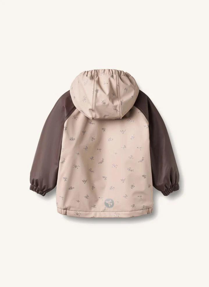 Wheat - Ajojo Thermo-Regenjacke aus recycelten Fasern | Plum