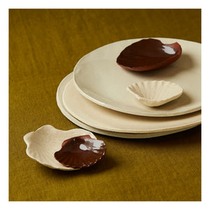 Léa Baldassari - Steinkeramik-Muschel | Terrakotta