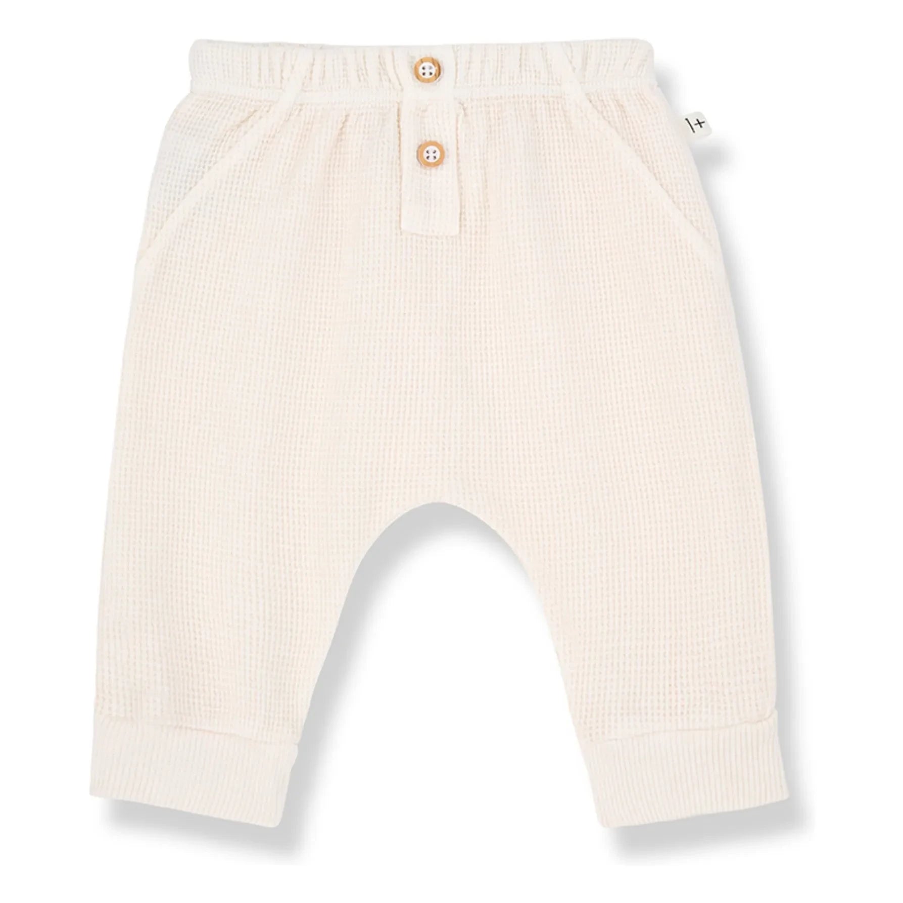 1+ in the family - Sunion Waffle Hose | Ecru