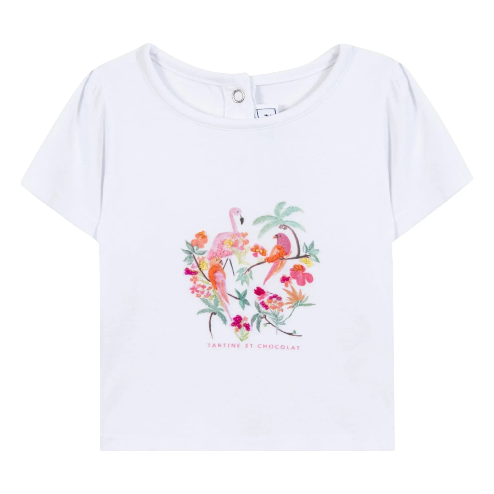 Tartine et Chocolat - Tropique T-Shirt | Weiß