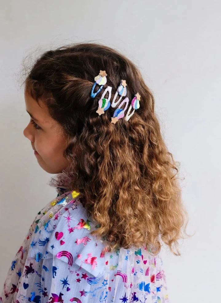 Mimi & Lula - 5-Sterne-Clip-Set | Blassrosa