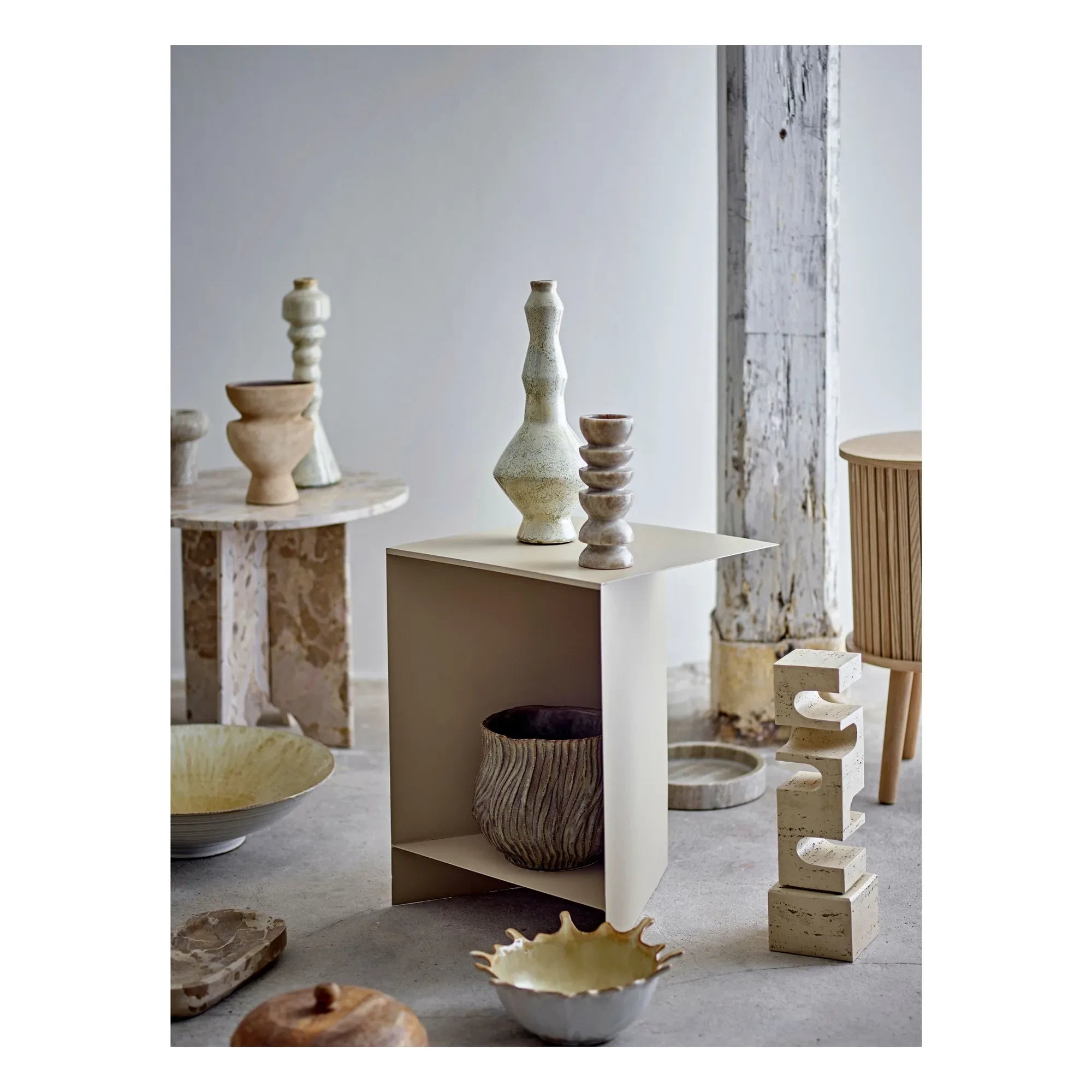 Bloomingville - Hallam Skulptur | Beige