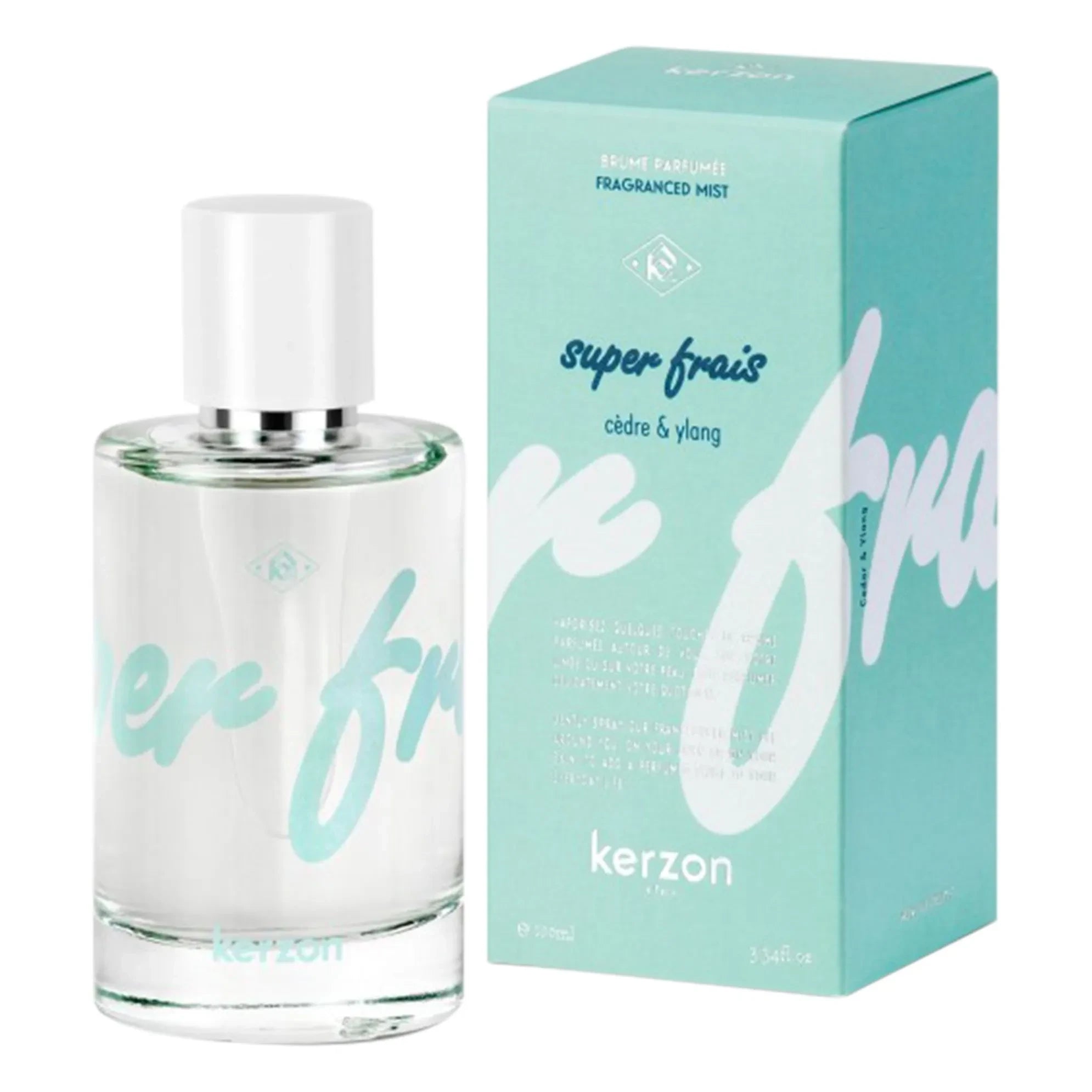 Kerzon - Superfrischer Nebelduft - Zeder & Ylang 100ml