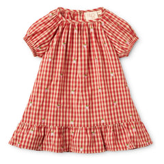 Flöss - Molly Gingham Kleid | Rot