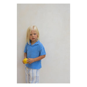 1+ in the family - Capras Gestreifte Hose | Hellblau