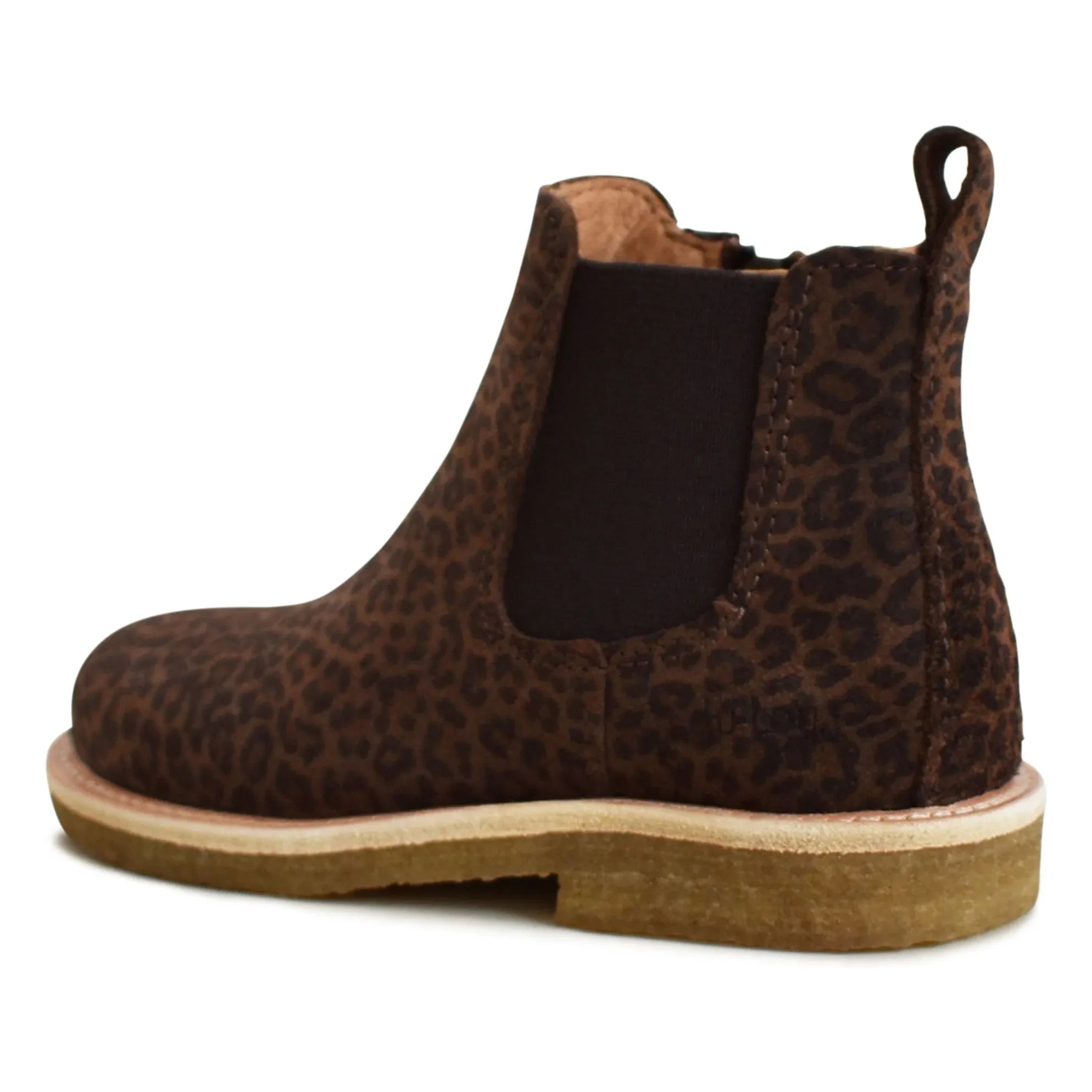 du Loua – Du Cos Leoparden-Stiefel | Schokolade