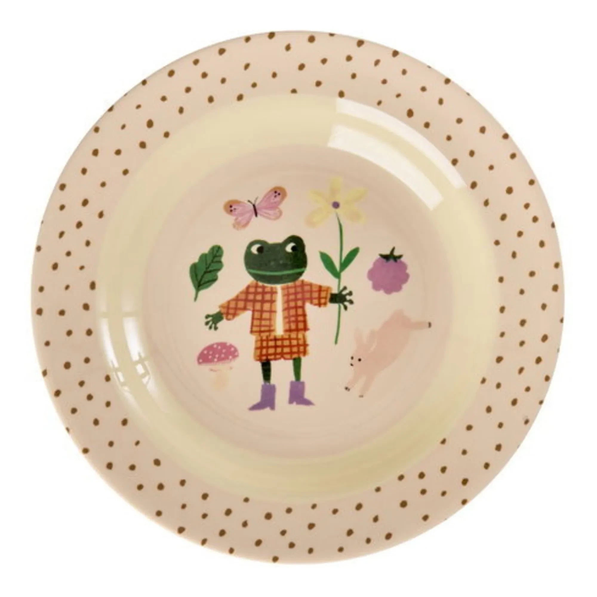 Rice - Fairy Tale Melamin Suppenteller | Rosa