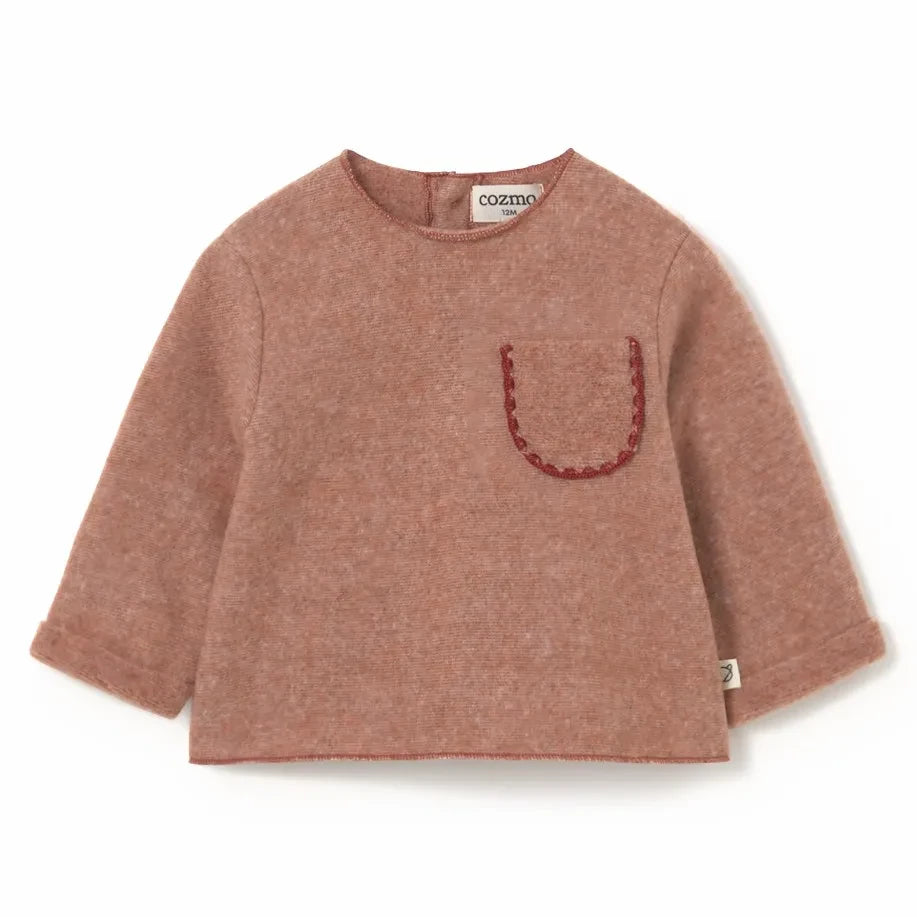 Cozmo - Lagos Pullover | Ziegelrot