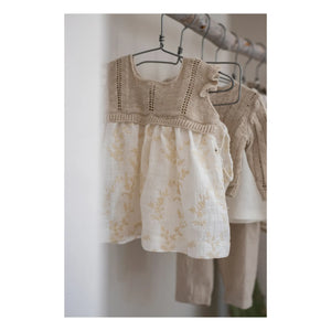 1+ in the family - Soana Besticktes Kleid | Ecru
