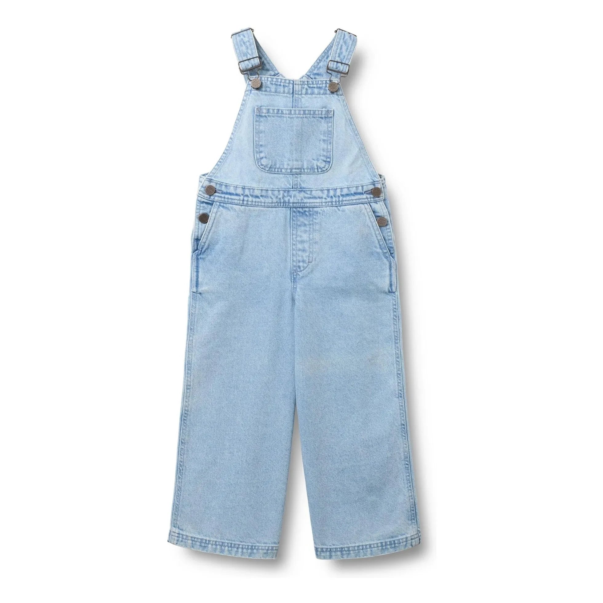 Wheat - Denim Marley Bio-Baumwoll-Latzhose | Hellblau