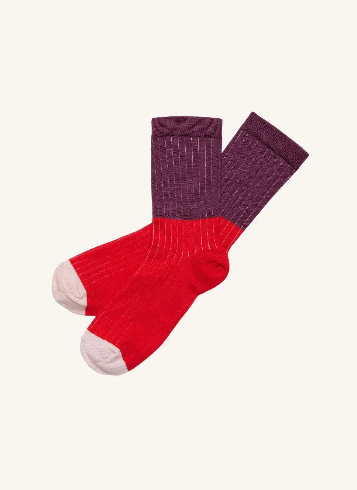 FUB - 2 Paar Socken Set | Rot