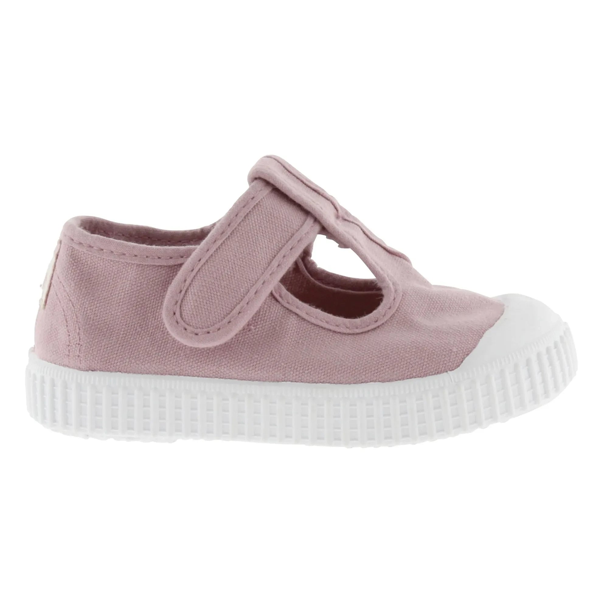 Victoria - Kratz-Sneaker Sandale mit Riemen aus Canvas | Staubrosa