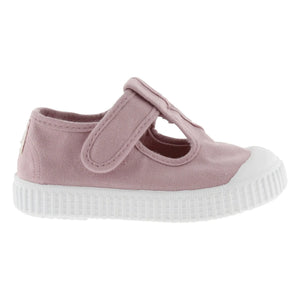 Victoria - Kratz-Sneaker Sandale mit Riemen aus Canvas | Staubrosa