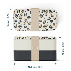 Monbento - Bento 2-Fach Original | Leopard