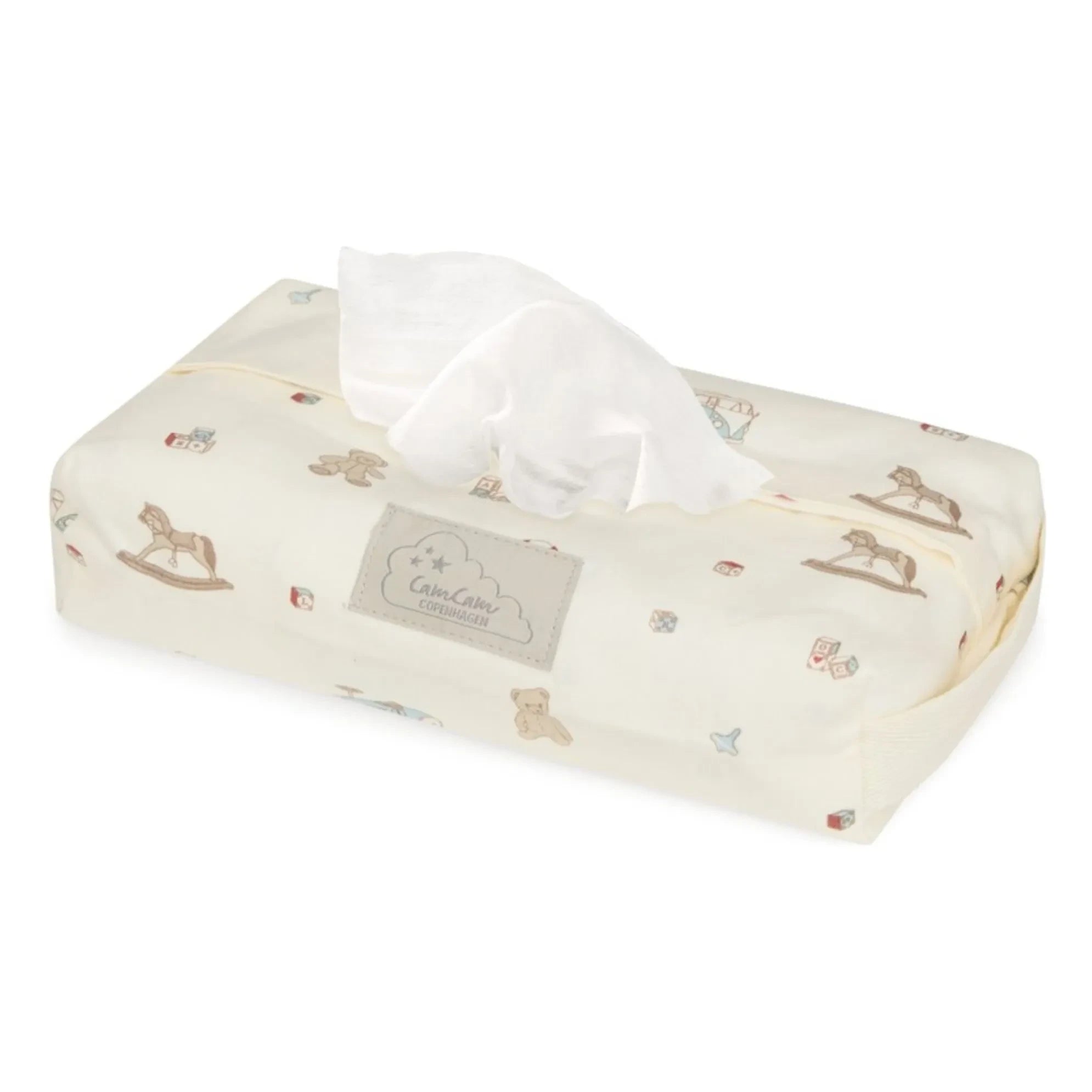 Cam Cam – Vintage Toys Feuchttuchbox | Beige