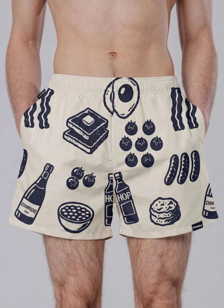 Pockies - Brunch Boxer-Shorts | Off White