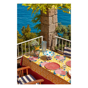 Lisa Corti - Arabesque Tischdecke Corolla | Gelb