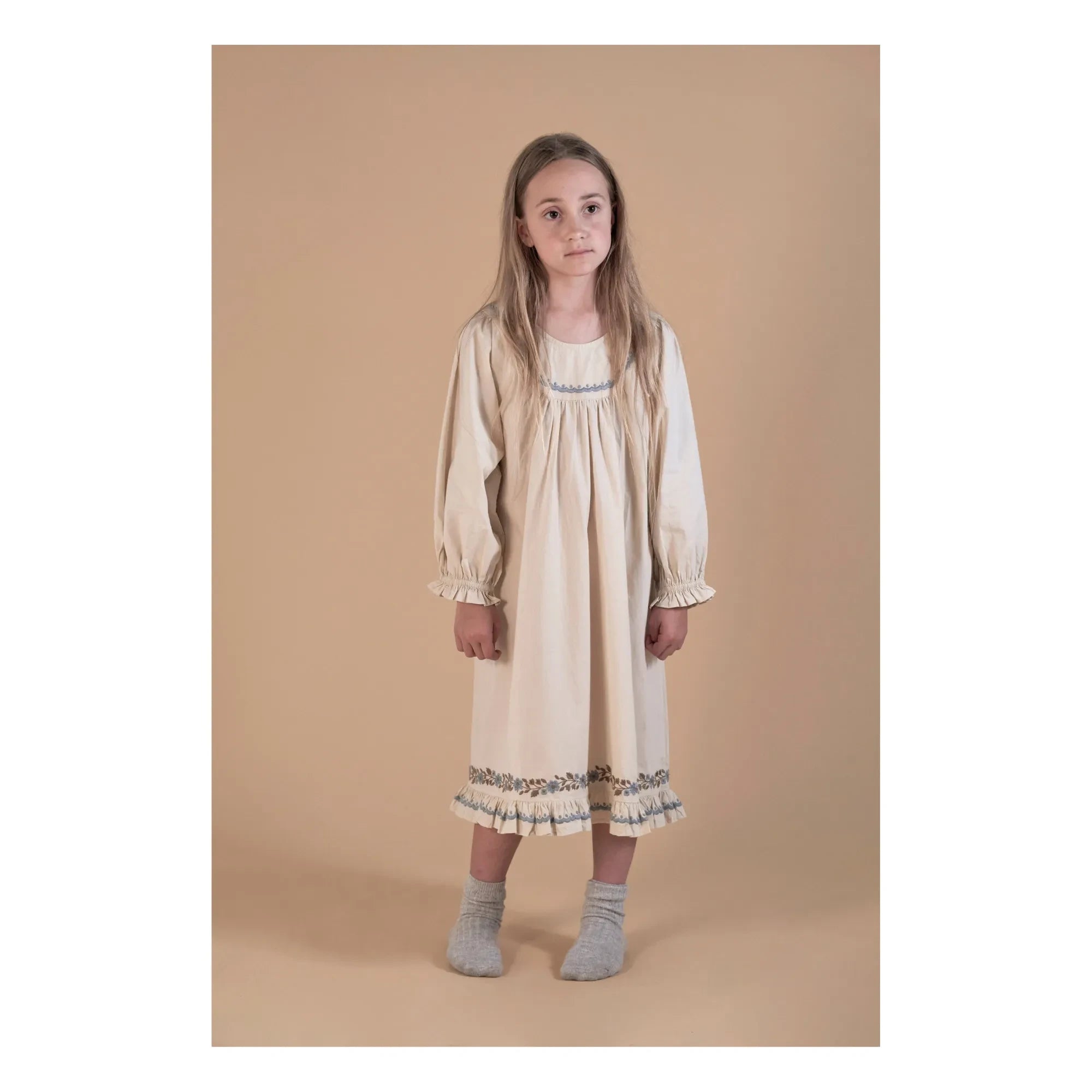 Collégien - Samoa Kaschmir-Merino-Wollsocken | Hellgrau