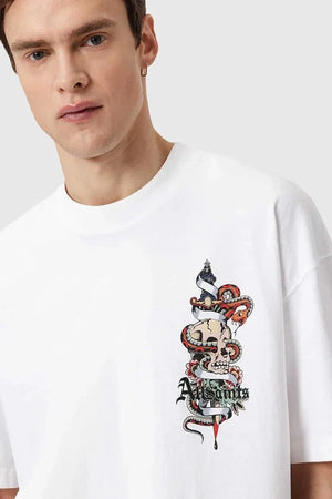 AllSaints BLADE Baumwoll-T-Shirt