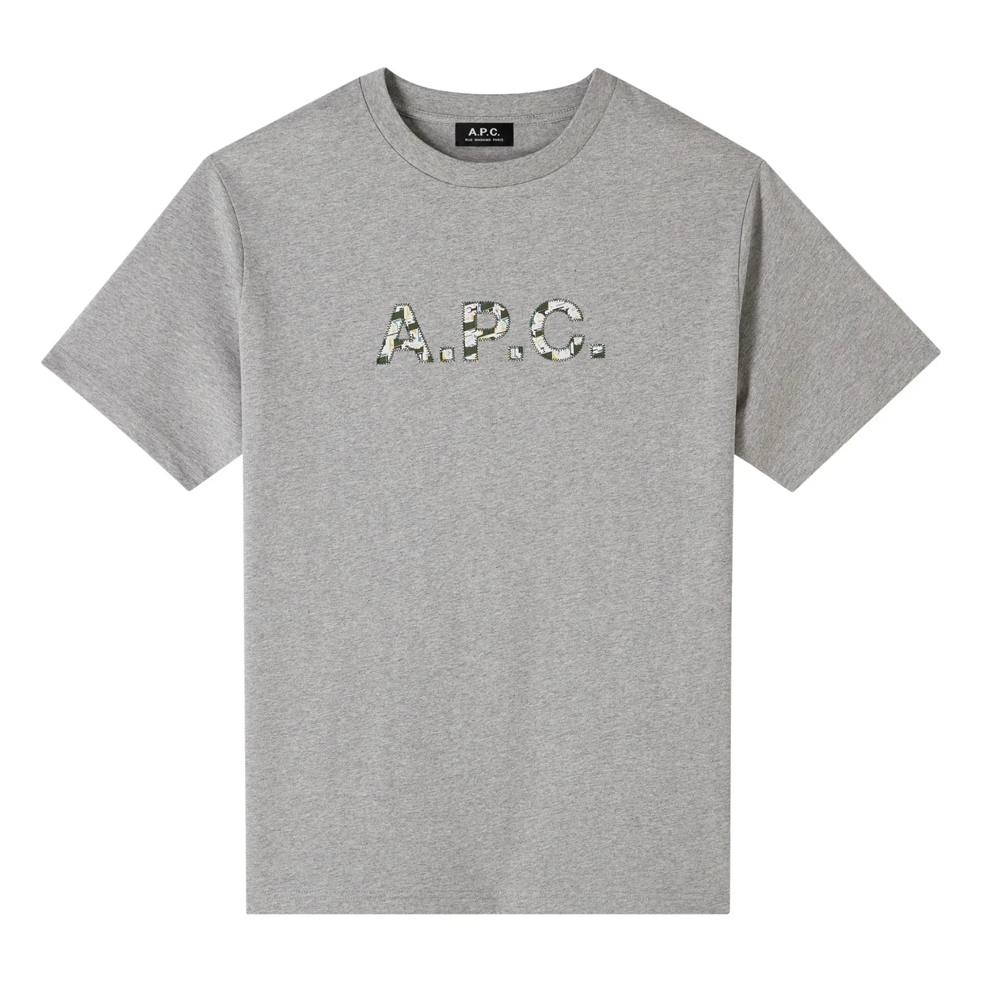 A.P.C. – Willow T-Shirt aus Bio-Baumwolle | Grau meliert