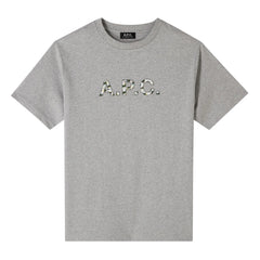 A.P.C. – Willow T-Shirt aus Bio-Baumwolle | Grau meliert
