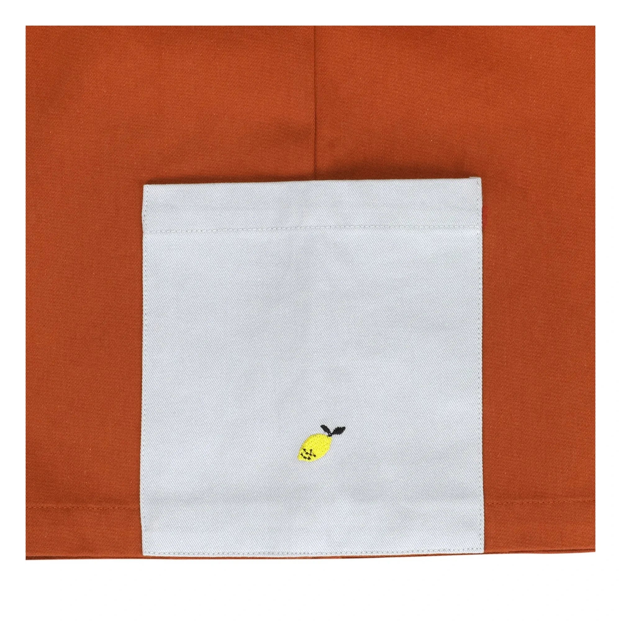 Sticky Lemon - Jacke mit Pattentaschen | Terrakotta
