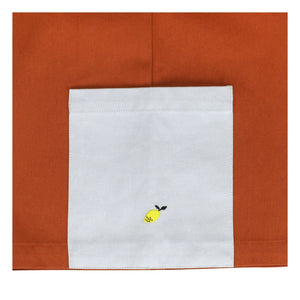 Sticky Lemon - Jacke mit Pattentaschen | Terrakotta