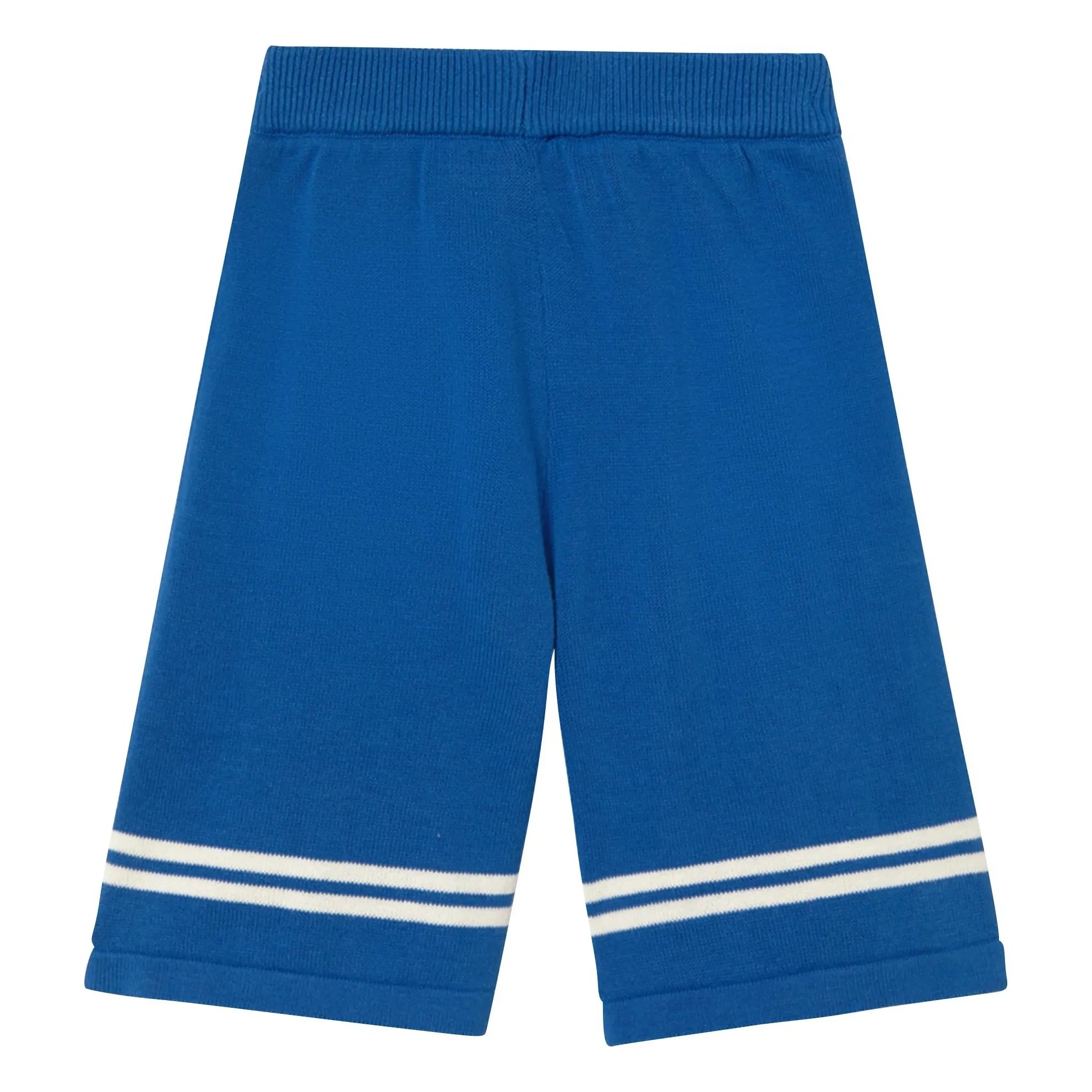 Tinycottons - Gestreifte Hose | Marineblau