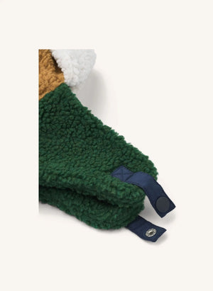 Liewood - Chapka Sherpa Colorblock Bravo Geri Dönüştürülmüş Elyaflar | Marineblau
