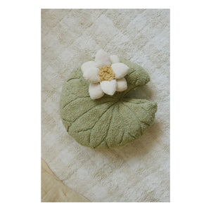 Lorena Canals - Seerosen-Pouf | Grün