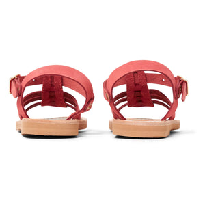 Théluto - Diego Sandalen | Himbeerrot