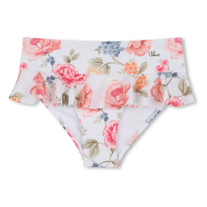 Chloé - Blumenmuster Badeanzug | Weiß