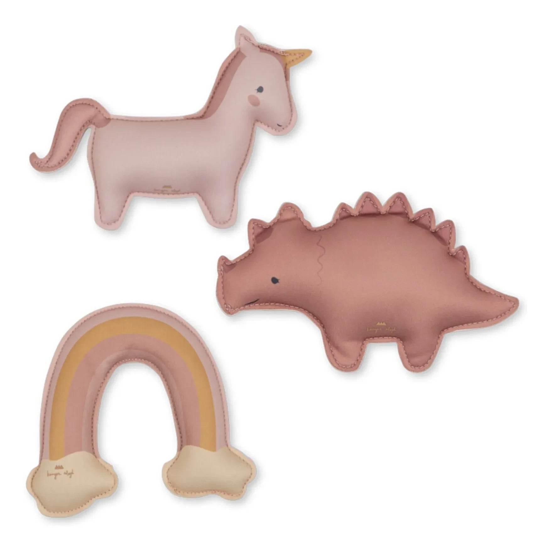 Konges Sløjd - Tauchspielzeug - 3er Set | Rosa