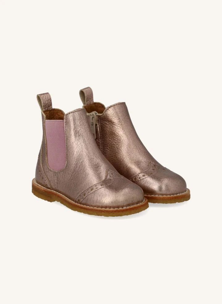 Angulus - Klasik Chelsea Botlar | Pembe