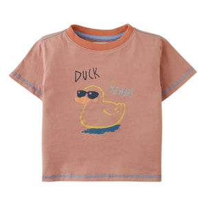 Gingersnaps - Levi Duck T-Shirt | Terrakotta