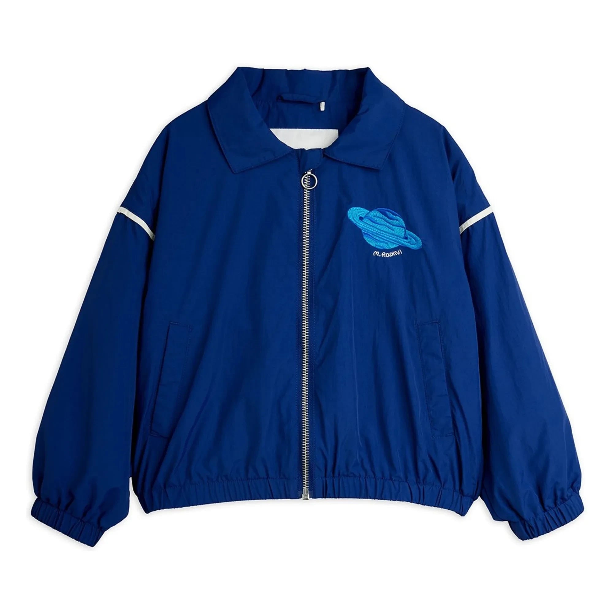 Mini Rodini – Planet Bomberjacke aus recycelten Fasern | Blau