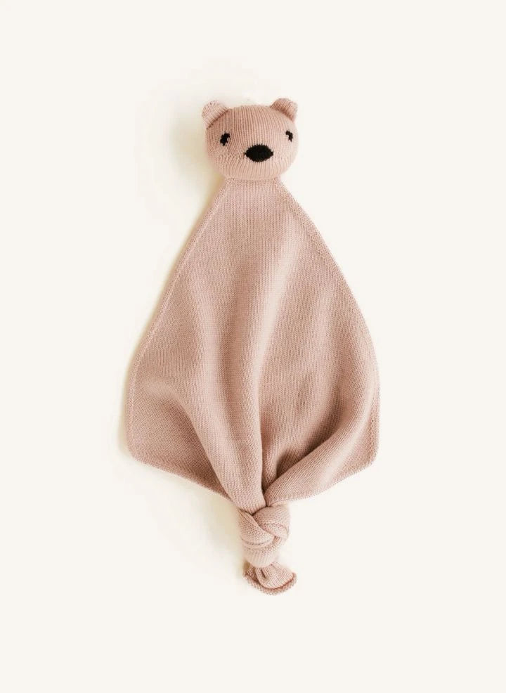 Hvid - Tokki Merino-Woll-Spielzeugbär | Aprikose