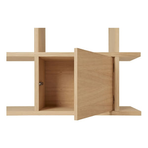 Ferm Living - Holzmodul für Kona Bücherregal | Helle Eiche