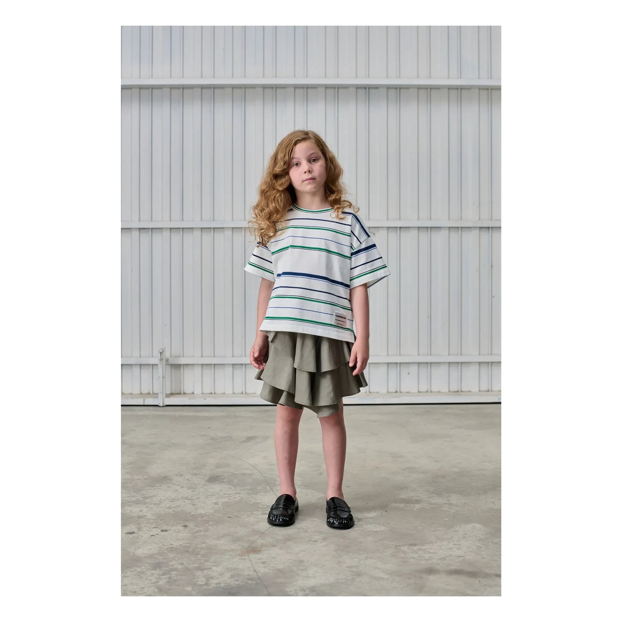 Tangerine - Geraffter Rock | Khaki