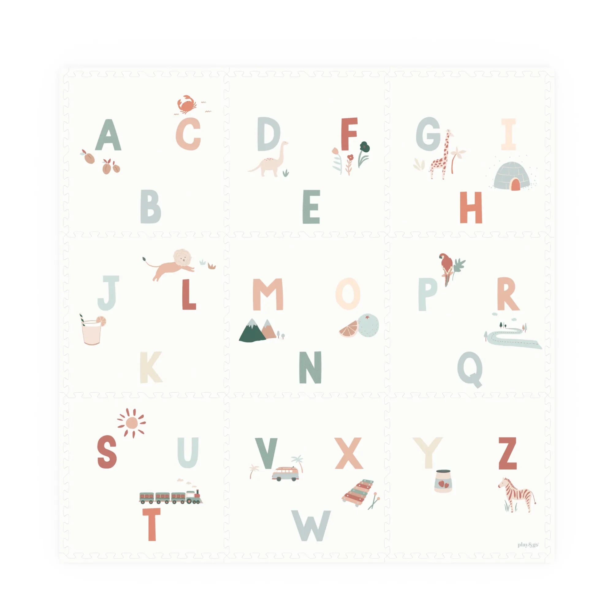 Play and Go - Tiloo modulares Spielset - Alphabet
